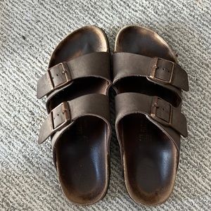 Mocha Birkenstocks